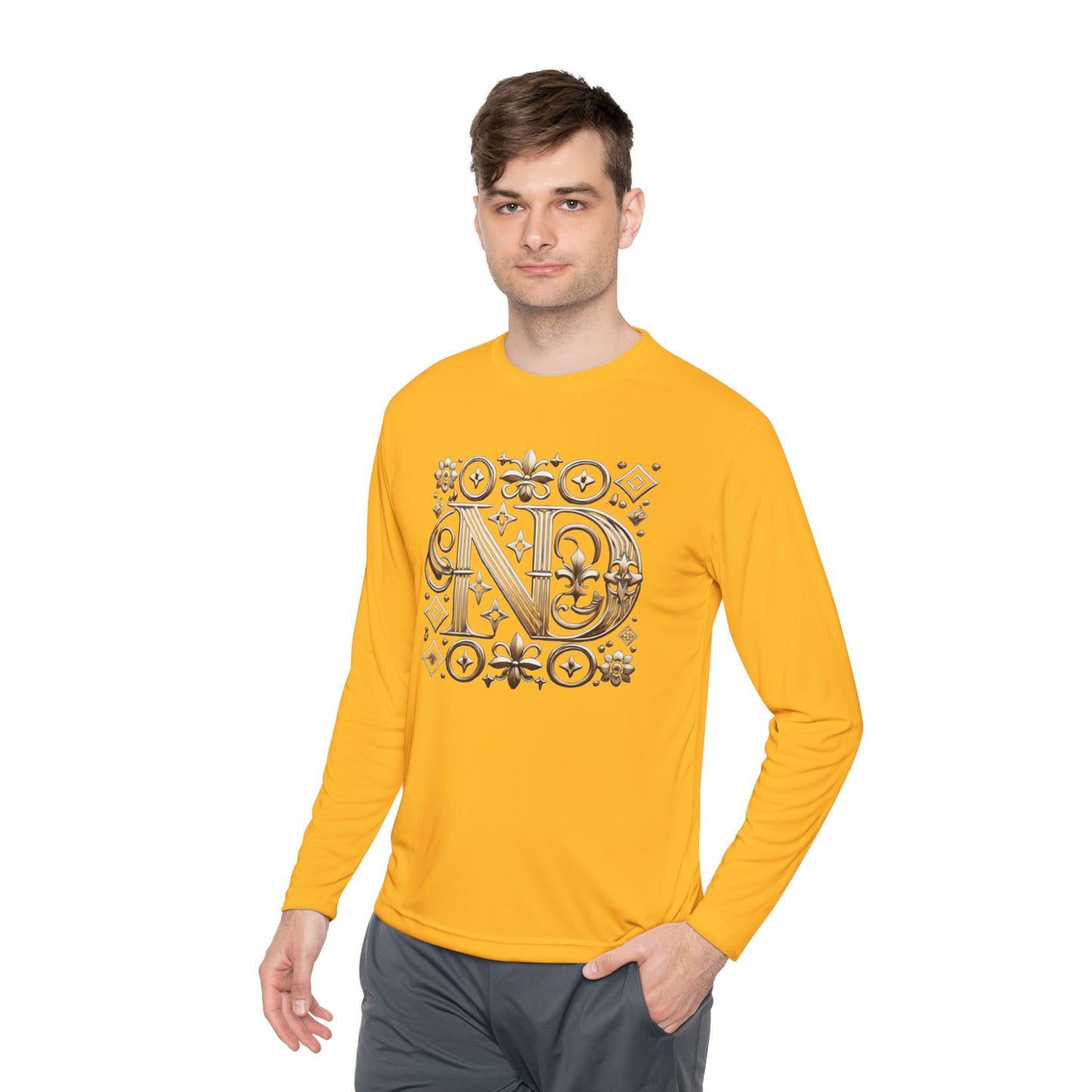 Golden Noir Emblem -Unisex Long Sleeve Tee
