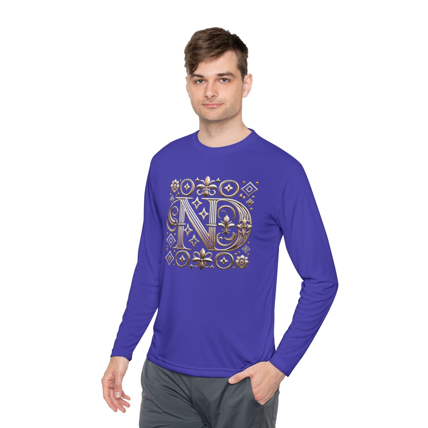 Golden Noir Emblem -Unisex Long Sleeve Tee