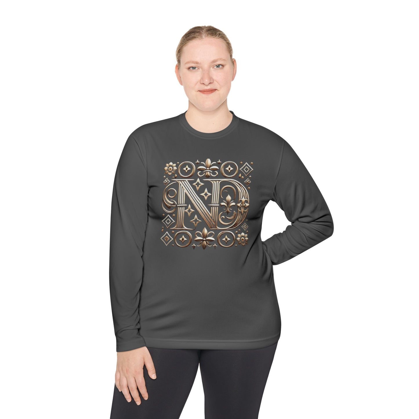 Golden Noir Emblem -Unisex Long Sleeve Tee