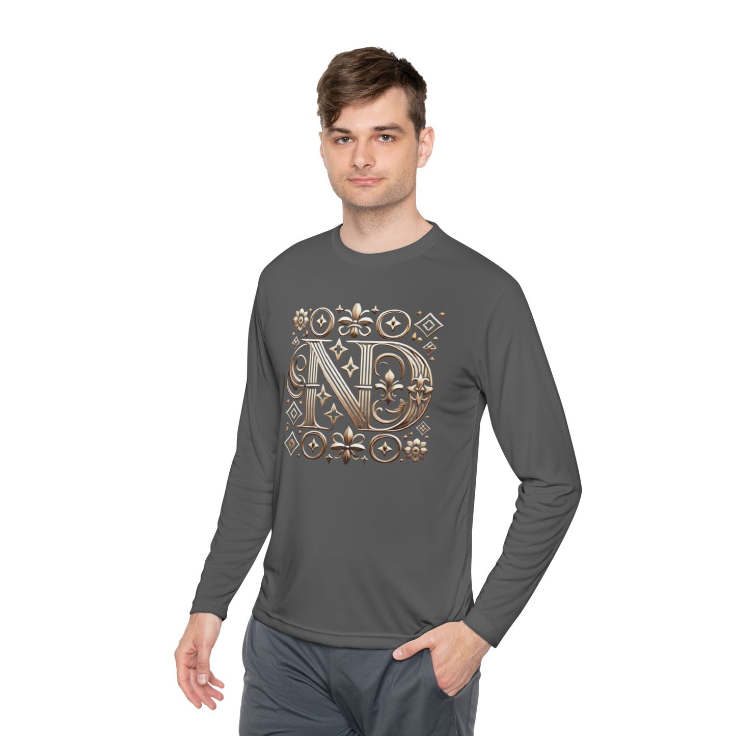 Golden Noir Emblem -Unisex Long Sleeve Tee