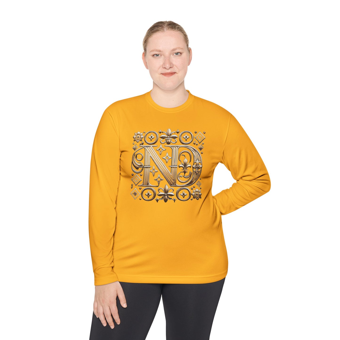 Golden Noir Emblem -Unisex Long Sleeve Tee
