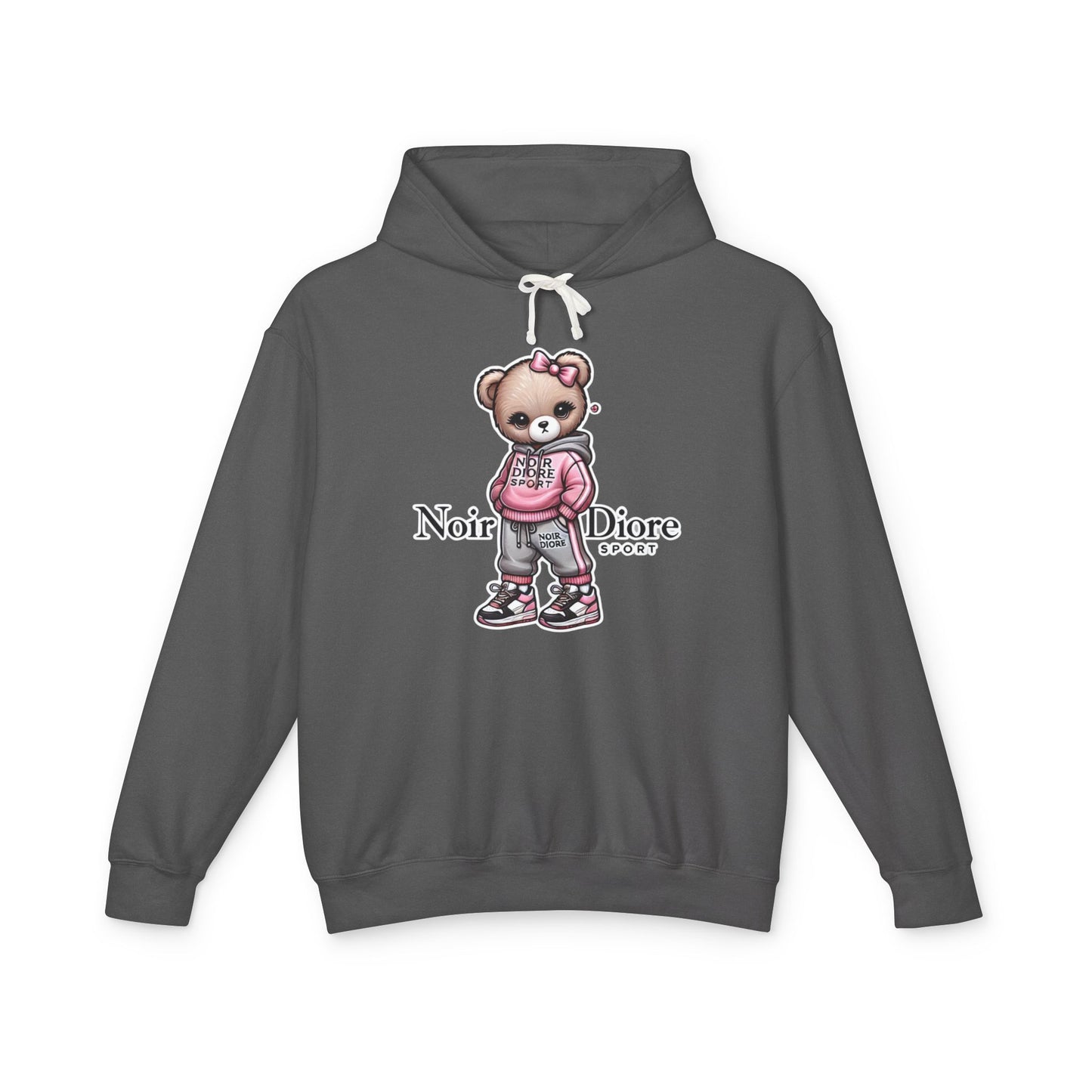 Lightweight Hooded "Sporty Girl Teddy" Sweatshirt