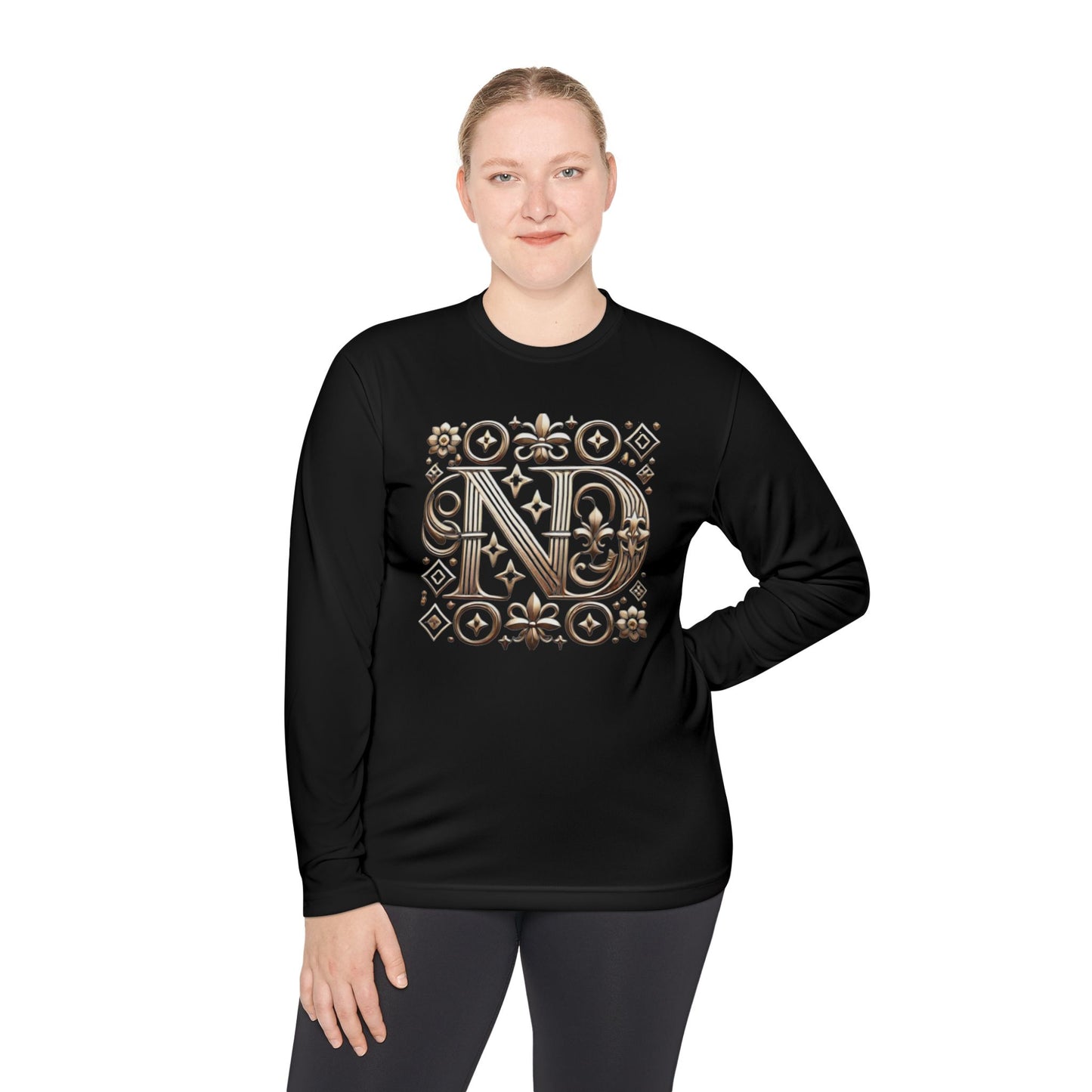 Golden Noir Emblem -Unisex Long Sleeve Tee