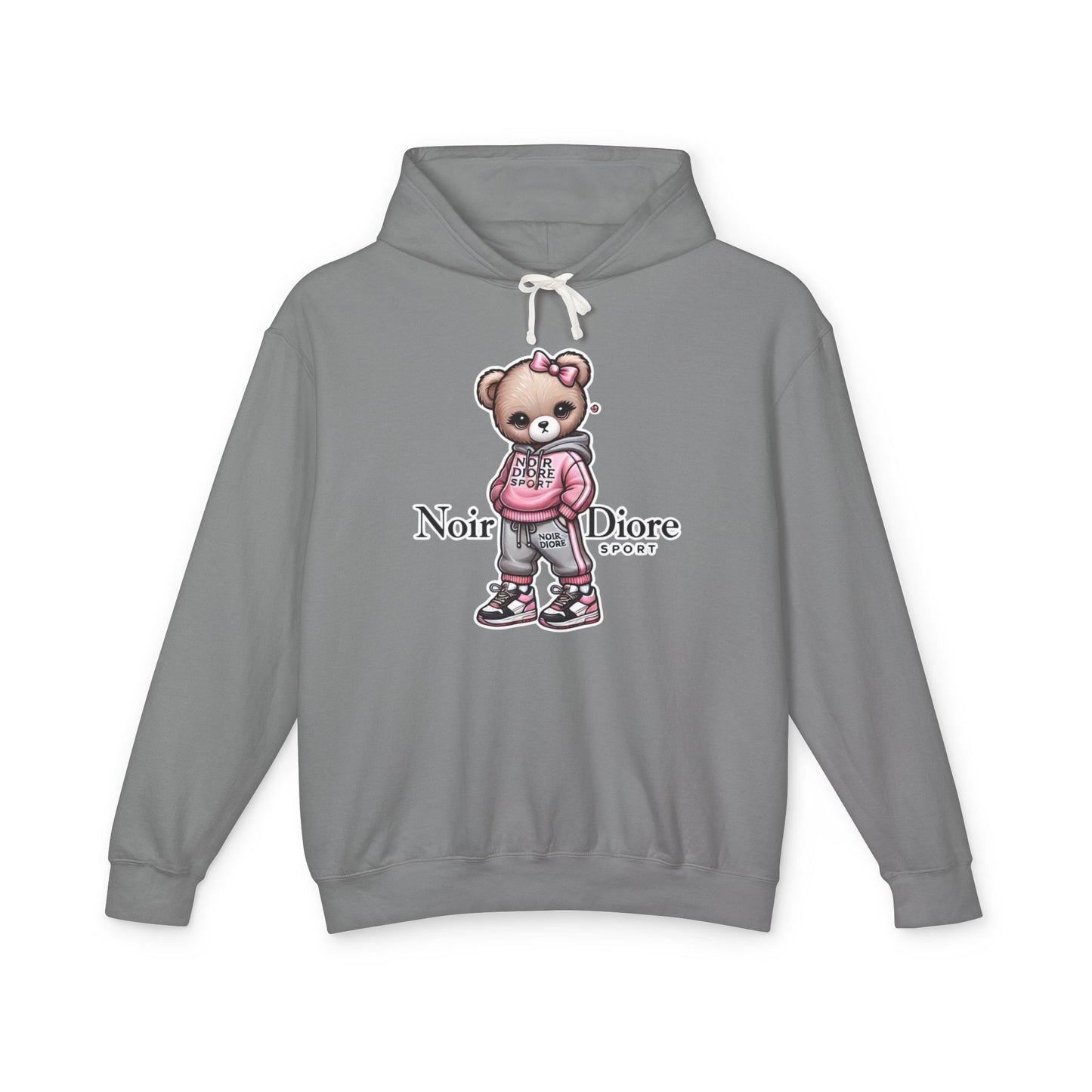 Lightweight Hooded "Sporty Girl Teddy" Sweatshirt