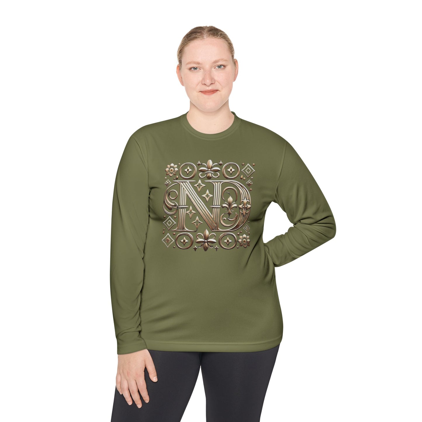 Golden Noir Emblem -Unisex Long Sleeve Tee