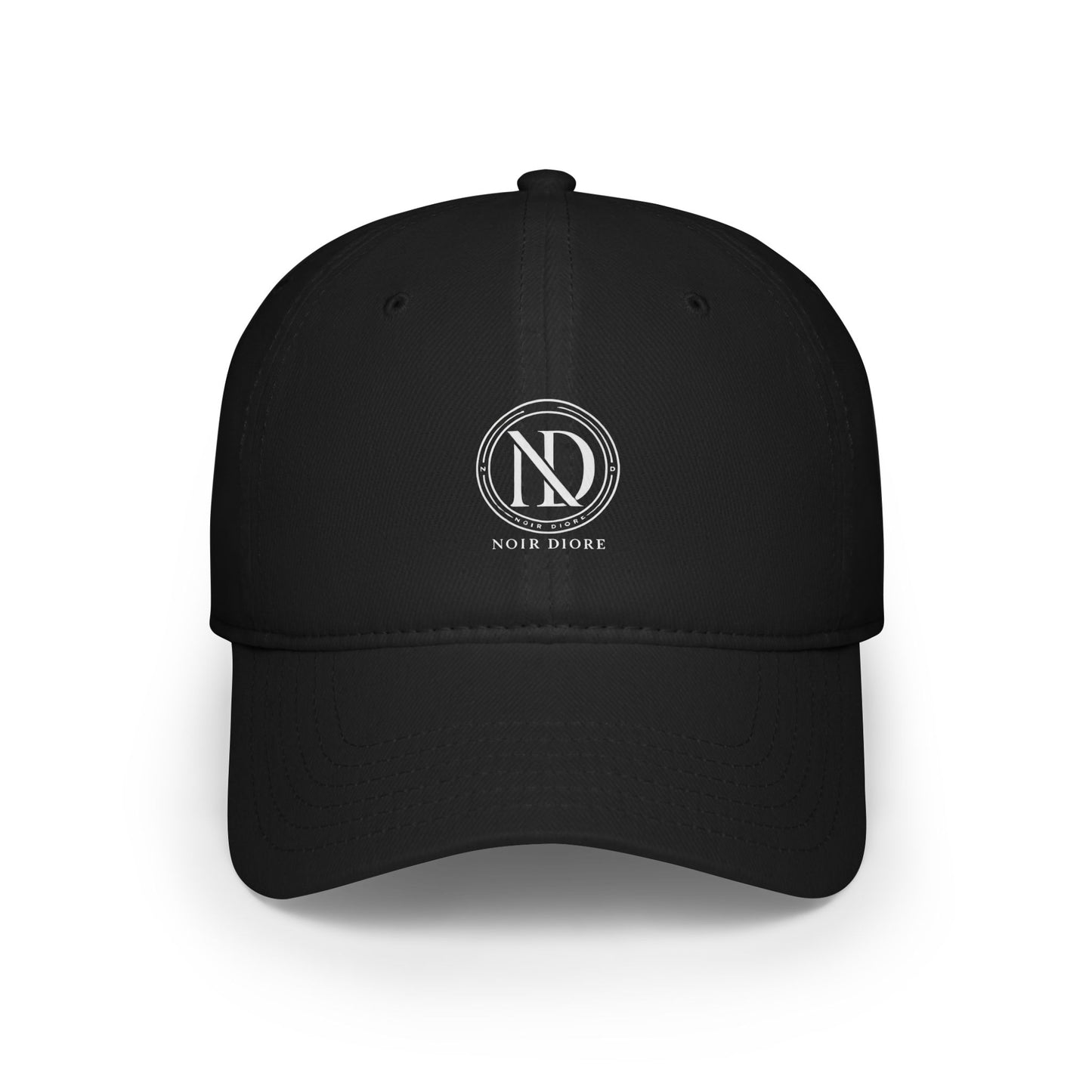 Noir Diore Kouture Low Profile Baseball Cap
