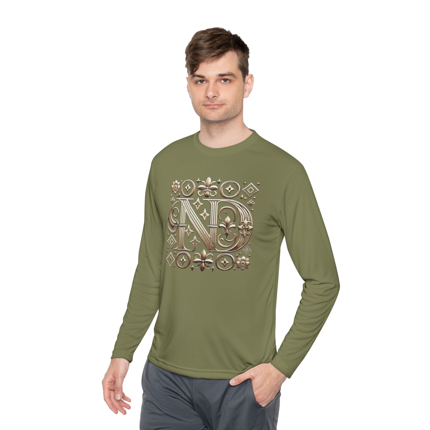 Golden Noir Emblem -Unisex Long Sleeve Tee