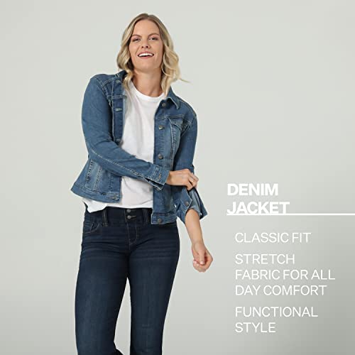 Women's Medium Blue, Denim Jacket