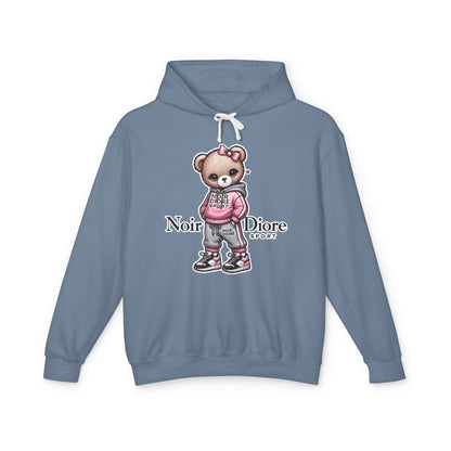 Lightweight Hooded "Sporty Girl Teddy" Sweatshirt