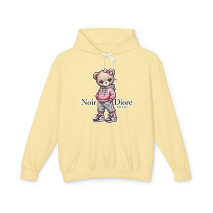 Lightweight Hooded "Sporty Girl Teddy" Sweatshirt