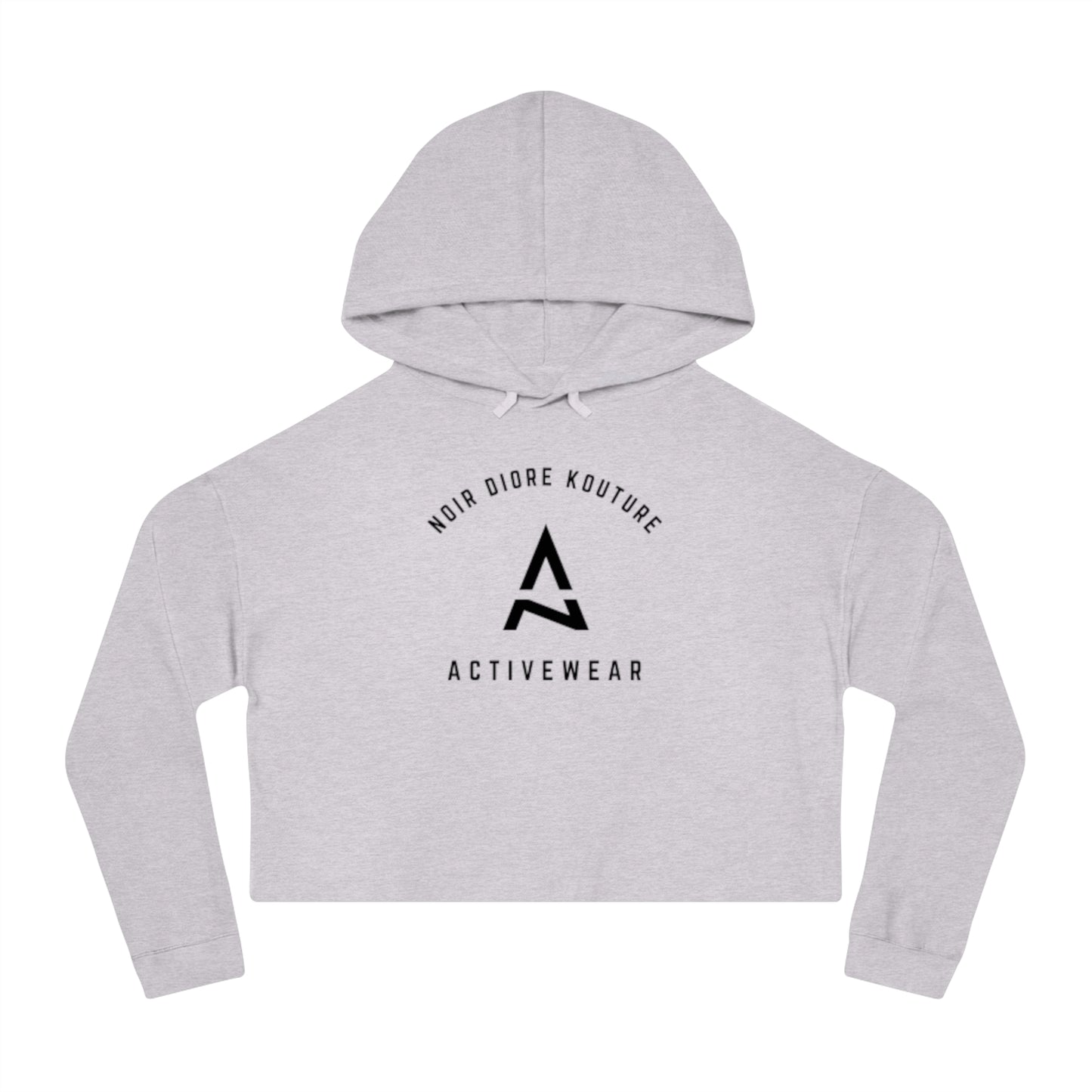 Noir Diore Kouture - Women’s Cropped Hooded Sweatshirt