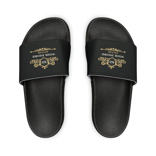 Noir Diore Kouture - Men's PU Slide Sandals
