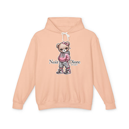 Lightweight Hooded "Sporty Girl Teddy" Sweatshirt