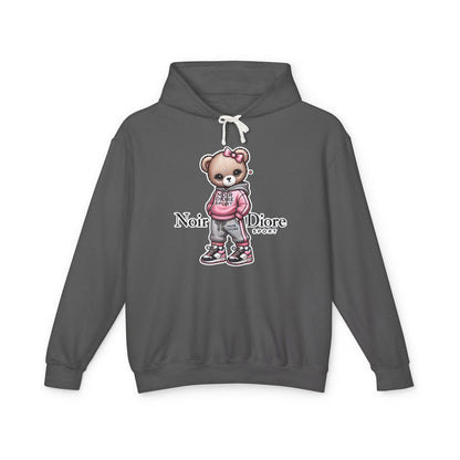 Lightweight Hooded "Sporty Girl Teddy" Sweatshirt