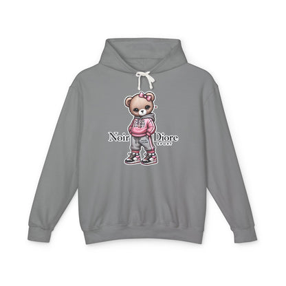Lightweight Hooded "Sporty Girl Teddy" Sweatshirt