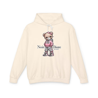 Lightweight Hooded "Sporty Girl Teddy" Sweatshirt