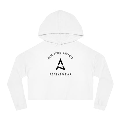 Noir Diore Kouture - Women’s Cropped Hooded Sweatshirt