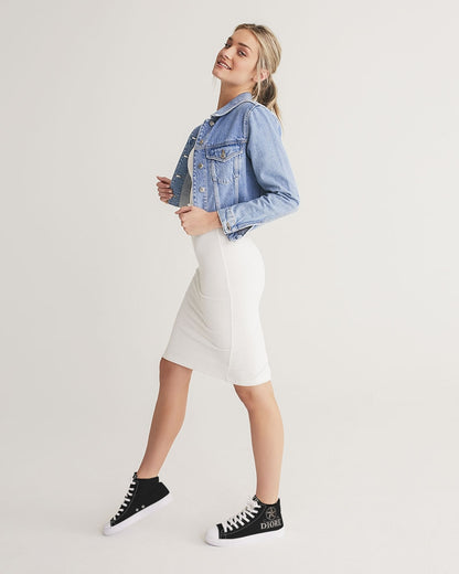 Noir Diore - Women's High-Top "Cherie Highs" Shoes